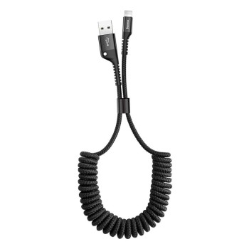 BASEUS FISH EYE SPRING DATA CABLE SPRING CABLE USB