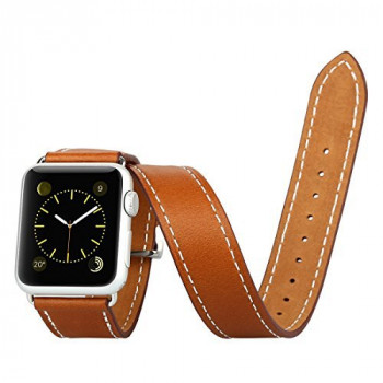 Cureaua Baseus Apple Watchband serie sunlord 38 Brown.
