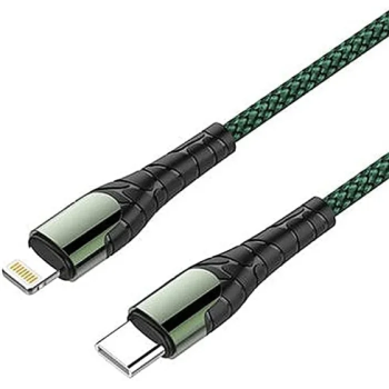 Cablu LDNIO LC112 USB-C către Lightning de 1 metru pentru iPhone.
