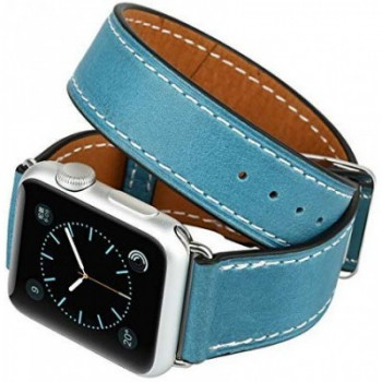 Brățară Apple Watch Baseus serie Sunlord, 38 mm, albastră.