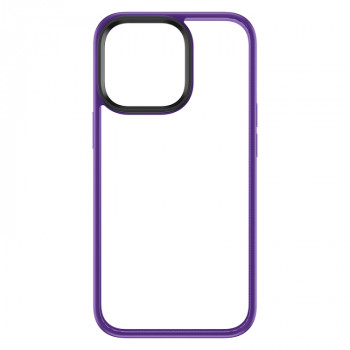 ROCK Guard Transparent Phone Case (Purple)