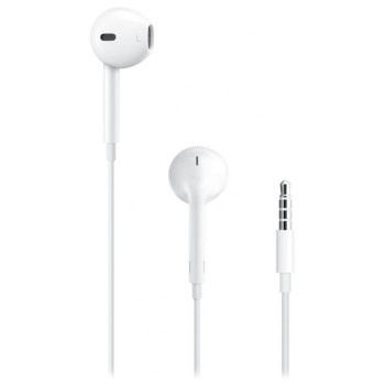 Casti Apple EarPods cu 3,5 mm și microfon.